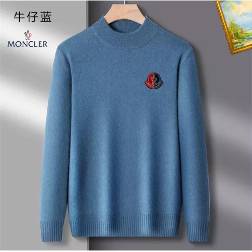 Wholesale Moncler Sweaters Long Sleeved For Men #1384747 $42.00 USD, Wholesale Quality Replica Moncler Sweaters