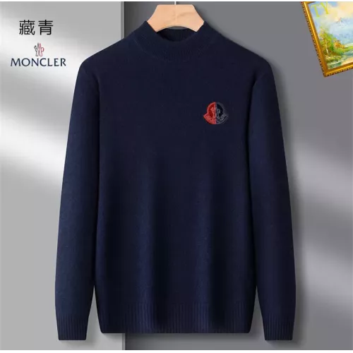 Wholesale Moncler Sweaters Long Sleeved For Men #1384750 $42.00 USD, Wholesale Quality Replica Moncler Sweaters
