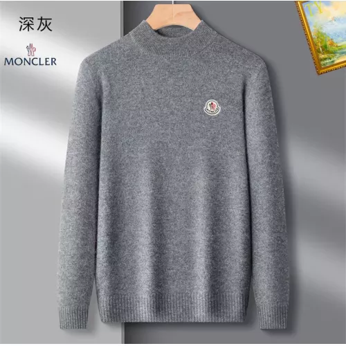 Wholesale Moncler Sweaters Long Sleeved For Men #1384764 $42.00 USD, Wholesale Quality Replica Moncler Sweaters