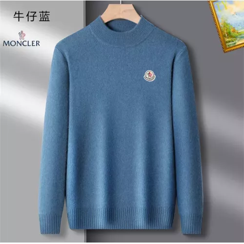 Wholesale Moncler Sweaters Long Sleeved For Men #1384767 $42.00 USD, Wholesale Quality Replica Moncler Sweaters