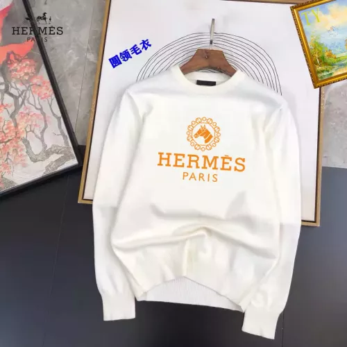 Wholesale Hermes Sweaters Long Sleeved For Men #1384796 $42.00 USD, Wholesale Quality Replica Hermes Sweaters