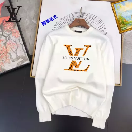 Wholesale Louis Vuitton LV Sweaters Long Sleeved For Men #1384802 $42.00 USD, Wholesale Quality Replica Louis Vuitton LV Sweaters