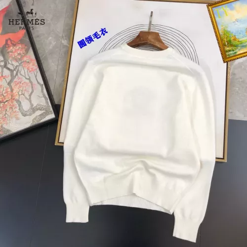 Replica Hermes Sweaters Long Sleeved For Men #1384837 $42.00 USD for Wholesale