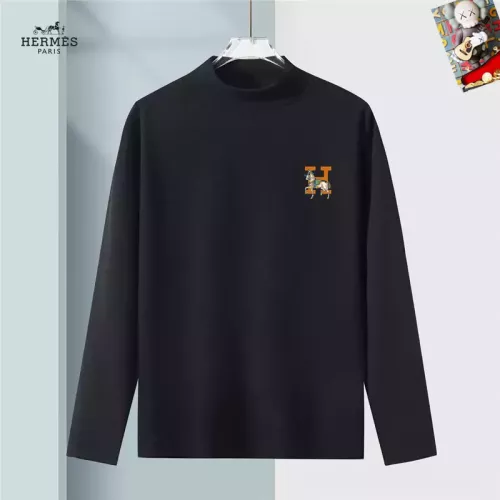 Wholesale Hermes T-Shirts Long Sleeved For Men #1384902 $40.00 USD, Wholesale Quality Replica Hermes T-Shirts