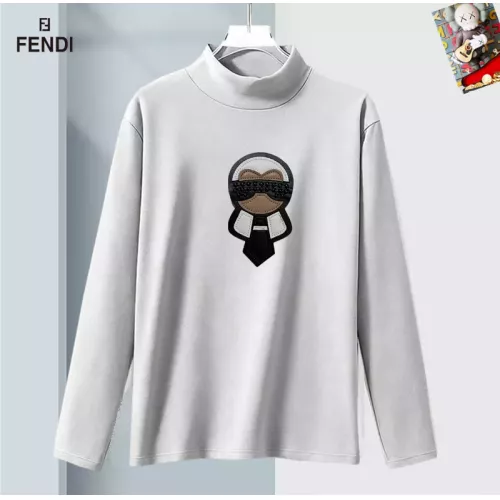 Wholesale Fendi T-Shirts Long Sleeved For Men #1384947 $40.00 USD, Wholesale Quality Replica Fendi T-Shirts