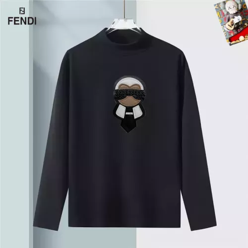 Wholesale Fendi T-Shirts Long Sleeved For Men #1384949 $40.00 USD, Wholesale Quality Replica Fendi T-Shirts
