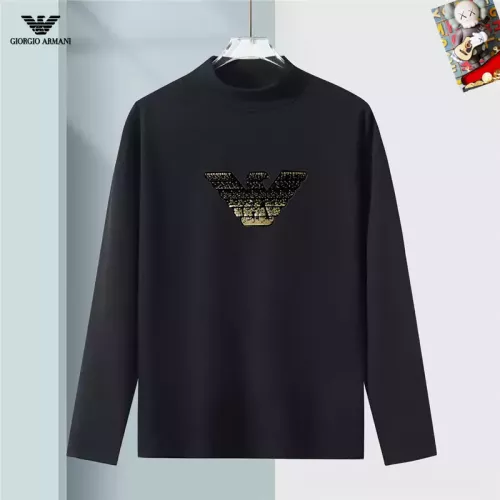 Wholesale Armani T-Shirts Long Sleeved For Men #1384953 $40.00 USD, Wholesale Quality Replica Armani T-Shirts