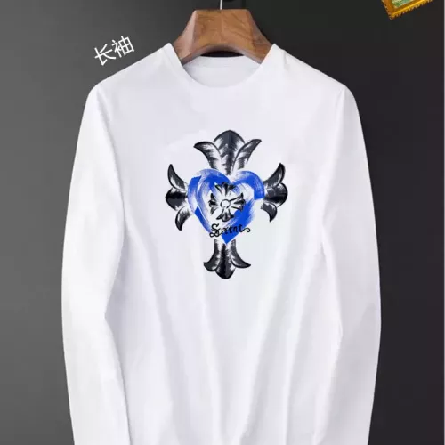 Wholesale Chrome Hearts T-Shirts Long Sleeved For Unisex #1385012 $34.00 USD, Wholesale Quality Replica Chrome Hearts T-Shirts