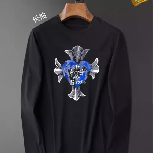 Wholesale Chrome Hearts T-Shirts Long Sleeved For Unisex #1385013 $34.00 USD, Wholesale Quality Replica Chrome Hearts T-Shirts