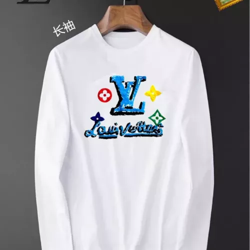 Wholesale Louis Vuitton LV T-Shirts Long Sleeved For Unisex #1385020 $34.00 USD, Wholesale Quality Replica Louis Vuitton LV T-Shirts