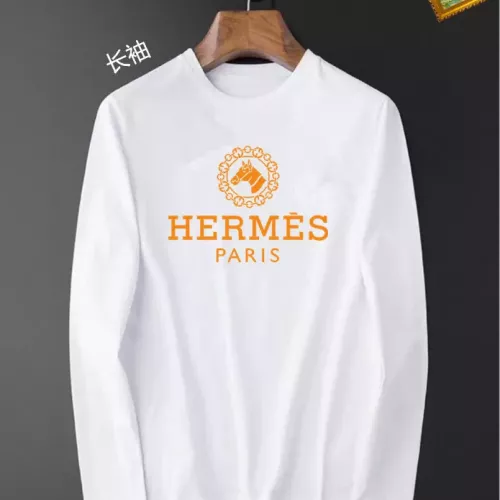 Wholesale Hermes T-Shirts Long Sleeved For Unisex #1385030 $34.00 USD, Wholesale Quality Replica Hermes T-Shirts