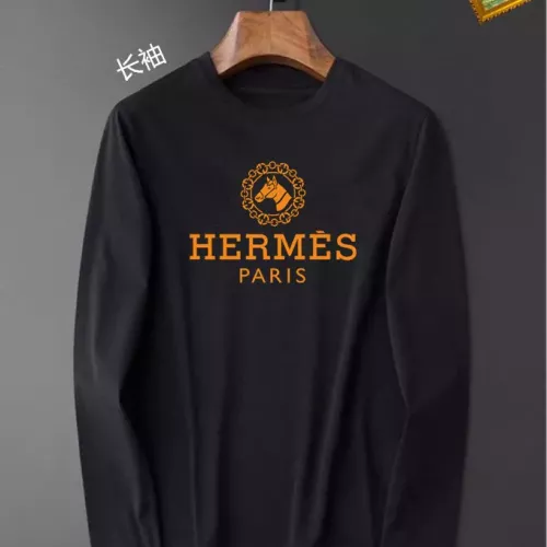 Wholesale Hermes T-Shirts Long Sleeved For Unisex #1385031 $34.00 USD, Wholesale Quality Replica Hermes T-Shirts