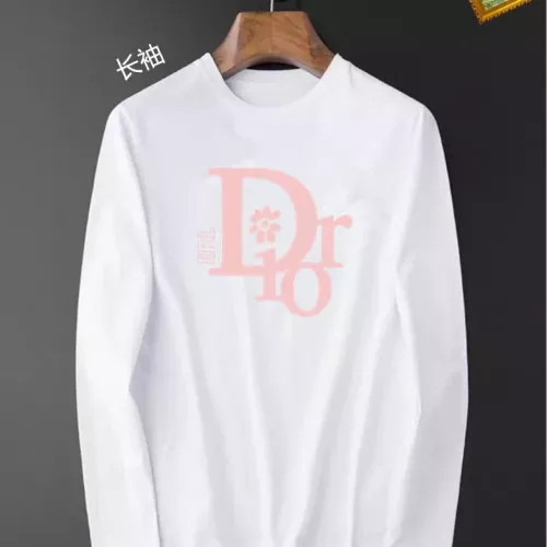 Wholesale Christian Dior T-Shirts Long Sleeved For Unisex #1385032 $34.00 USD, Wholesale Quality Replica Christian Dior T-Shirts