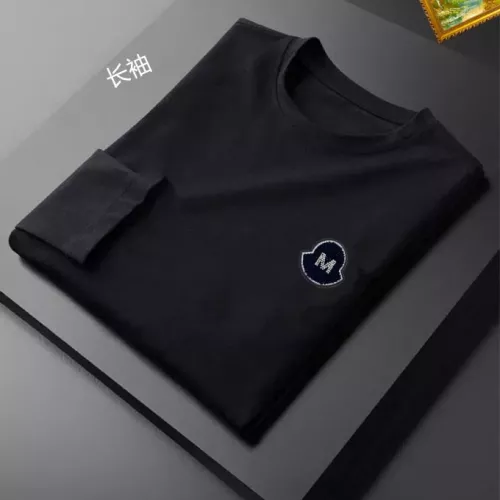 Replica Moncler T-Shirts Long Sleeved For Unisex #1385081 $34.00 USD for Wholesale