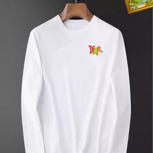 Wholesale Christian Dior T-Shirts Long Sleeved For Unisex #1385087 $34.00 USD, Wholesale Quality Replica Christian Dior T-Shirts