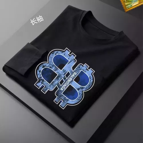 Replica Balenciaga T-Shirts Long Sleeved For Unisex #1385090 $34.00 USD for Wholesale