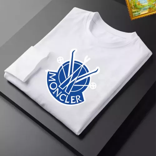 Replica Moncler T-Shirts Long Sleeved For Unisex #1385093 $34.00 USD for Wholesale