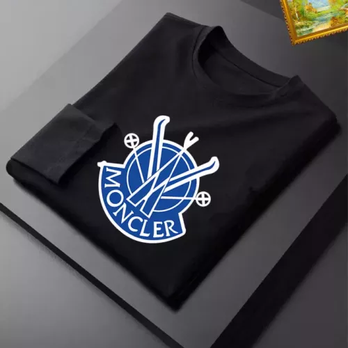 Replica Moncler T-Shirts Long Sleeved For Unisex #1385094 $34.00 USD for Wholesale