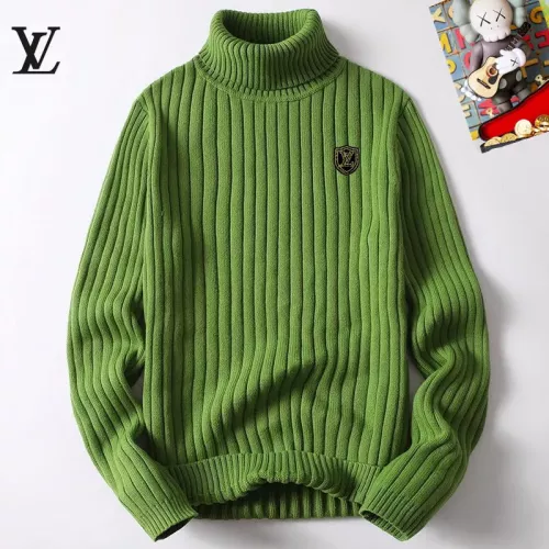 Wholesale Louis Vuitton LV Sweaters Long Sleeved For Men #1385120 $42.00 USD, Wholesale Quality Replica Louis Vuitton LV Sweaters