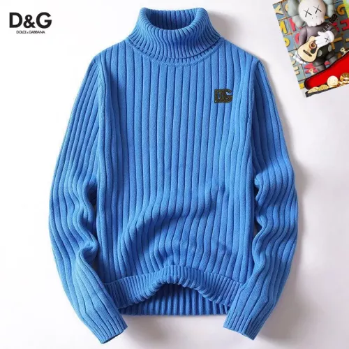 Wholesale Dolce &amp; Gabbana D&amp;G Sweaters Long Sleeved For Men #1385134 $42.00 USD, Wholesale Quality Replica Dolce &amp; Gabbana D&amp;G Sweaters