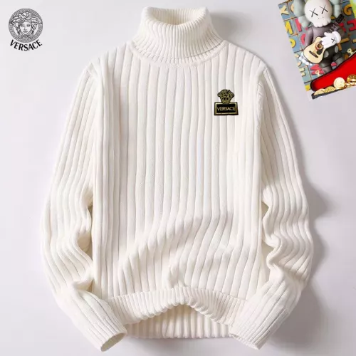 Wholesale Versace Sweaters Long Sleeved For Men #1385143 $42.00 USD, Wholesale Quality Replica Versace Sweaters