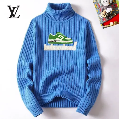 Wholesale Louis Vuitton LV Sweaters Long Sleeved For Men #1385190 $42.00 USD, Wholesale Quality Replica Louis Vuitton LV Sweaters