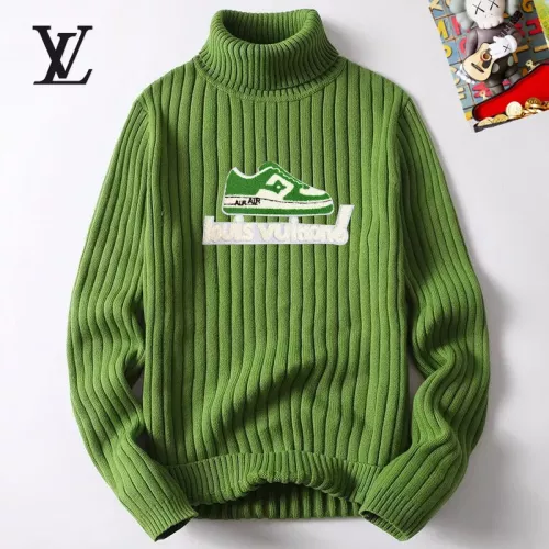 Wholesale Louis Vuitton LV Sweaters Long Sleeved For Men #1385191 $42.00 USD, Wholesale Quality Replica Louis Vuitton LV Sweaters