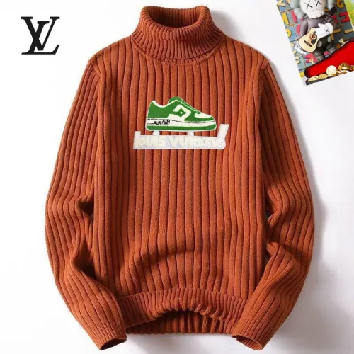 Wholesale Louis Vuitton LV Sweaters Long Sleeved For Men #1385192 $42.00 USD, Wholesale Quality Replica Louis Vuitton LV Sweaters