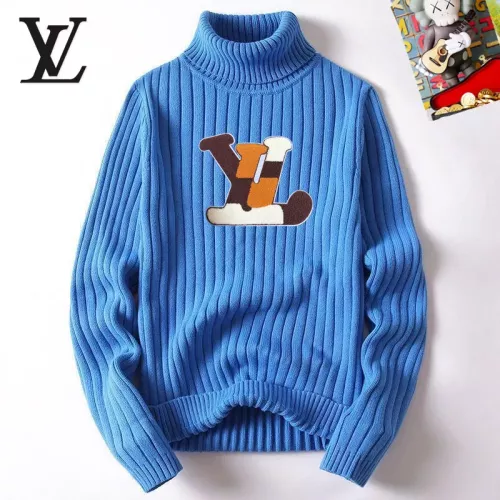 Wholesale Louis Vuitton LV Sweaters Long Sleeved For Men #1385195 $42.00 USD, Wholesale Quality Replica Louis Vuitton LV Sweaters