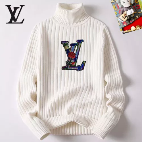 Wholesale Louis Vuitton LV Sweaters Long Sleeved For Men #1385202 $42.00 USD, Wholesale Quality Replica Louis Vuitton LV Sweaters