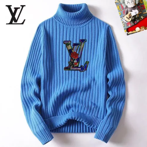 Wholesale Louis Vuitton LV Sweaters Long Sleeved For Men #1385203 $42.00 USD, Wholesale Quality Replica Louis Vuitton LV Sweaters