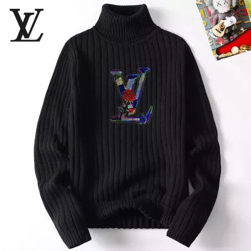 Wholesale Louis Vuitton LV Sweaters Long Sleeved For Men #1385206 $42.00 USD, Wholesale Quality Replica Louis Vuitton LV Sweaters