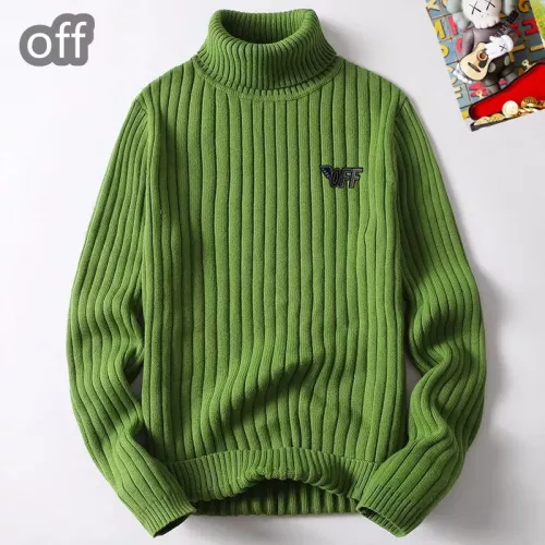 Wholesale Off-White Sweaters Long Sleeved For Men #1385234 $42.00 USD, Wholesale Quality Replica Off-White Sweaters