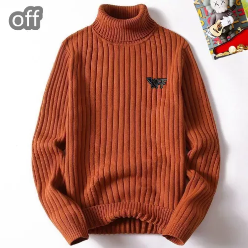 Wholesale Off-White Sweaters Long Sleeved For Men #1385235 $42.00 USD, Wholesale Quality Replica Off-White Sweaters
