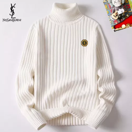 Wholesale Yves Saint Laurent YSL Sweaters Long Sleeved For Men #1385237 $42.00 USD, Wholesale Quality Replica Yves Saint Laurent YSL Sweaters