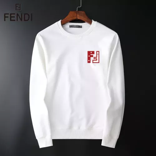 Wholesale Fendi Hoodies Long Sleeved For Men #1385257 $40.00 USD, Wholesale Quality Replica Fendi Hoodies