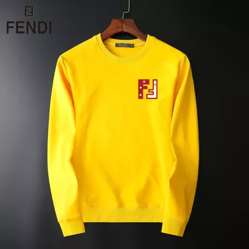 Wholesale Fendi Hoodies Long Sleeved For Men #1385258 $40.00 USD, Wholesale Quality Replica Fendi Hoodies