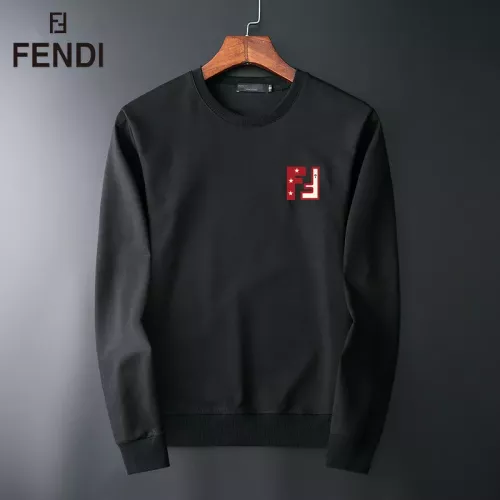 Wholesale Fendi Hoodies Long Sleeved For Men #1385259 $40.00 USD, Wholesale Quality Replica Fendi Hoodies