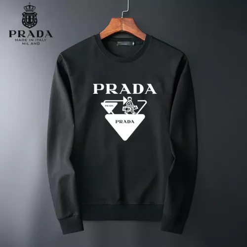 Wholesale Prada Hoodies Long Sleeved For Men #1385262 $40.00 USD, Wholesale Quality Replica Prada Hoodies