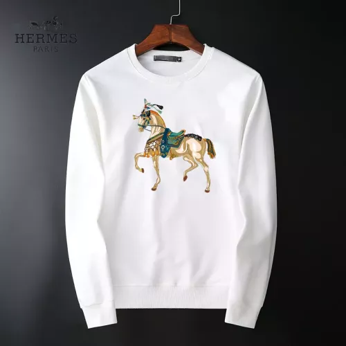 Wholesale Hermes Hoodies Long Sleeved For Men #1385269 $40.00 USD, Wholesale Quality Replica Hermes Hoodies