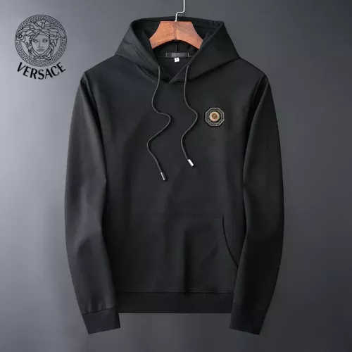 Wholesale Versace Hoodies Long Sleeved For Men #1385310 $40.00 USD, Wholesale Quality Replica Versace Hoodies