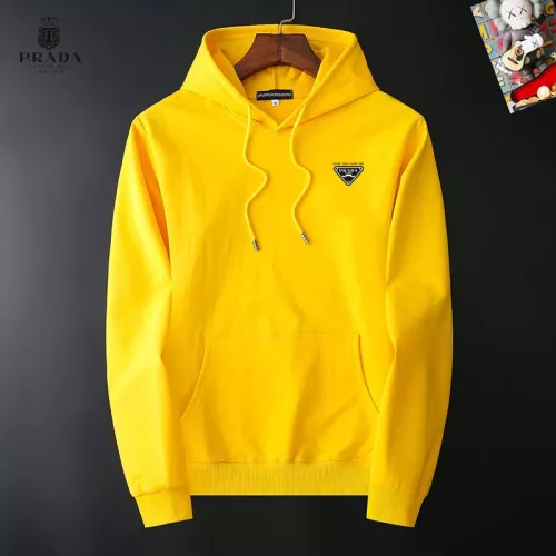 Wholesale Prada Hoodies Long Sleeved For Men #1385315 $40.00 USD, Wholesale Quality Replica Prada Hoodies