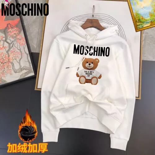 Wholesale Moschino Hoodies Long Sleeved For Men #1385333 $45.00 USD, Wholesale Quality Replica Moschino Hoodies