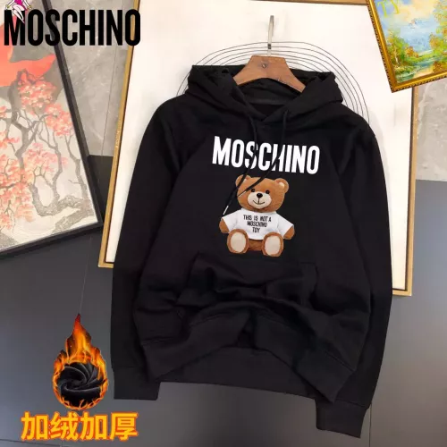 Wholesale Moschino Hoodies Long Sleeved For Men #1385334 $45.00 USD, Wholesale Quality Replica Moschino Hoodies