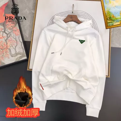 Wholesale Prada Hoodies Long Sleeved For Men #1385335 $45.00 USD, Wholesale Quality Replica Prada Hoodies