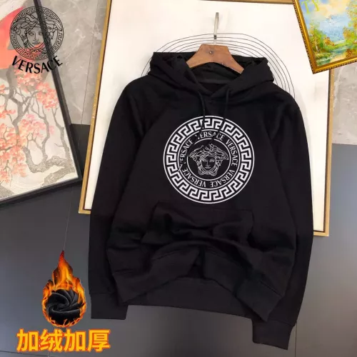 Wholesale Versace Hoodies Long Sleeved For Men #1385342 $45.00 USD, Wholesale Quality Replica Versace Hoodies