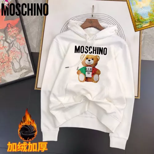 Wholesale Moschino Hoodies Long Sleeved For Men #1385349 $45.00 USD, Wholesale Quality Replica Moschino Hoodies