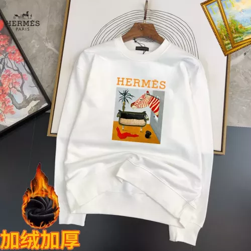 Wholesale Hermes Hoodies Long Sleeved For Men #1385357 $45.00 USD, Wholesale Quality Replica Hermes Hoodies