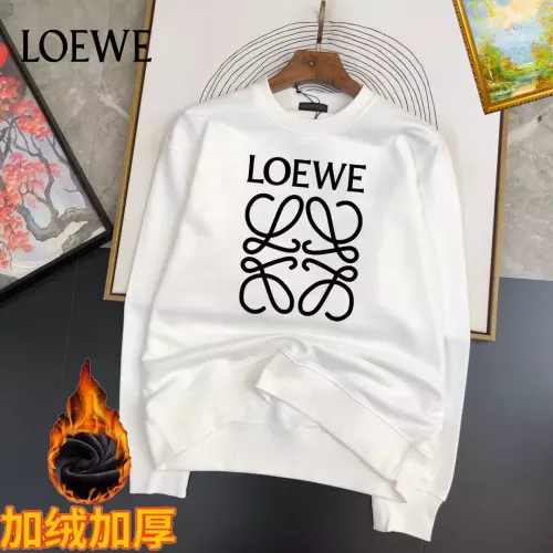 Wholesale LOEWE Hoodies Long Sleeved For Men #1385363 $45.00 USD, Wholesale Quality Replica LOEWE Hoodies