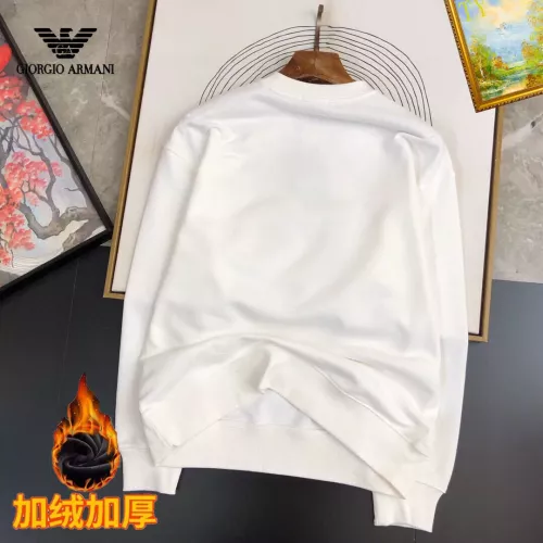 Replica Armani Hoodies Long Sleeved For Men #1385367 $45.00 USD for Wholesale